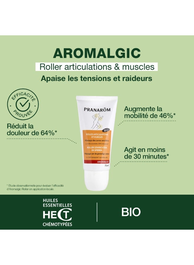 PRANAROM Pranarôm Aromalgic Articulations and Muscles Organic Roller 75 ml - Image 5